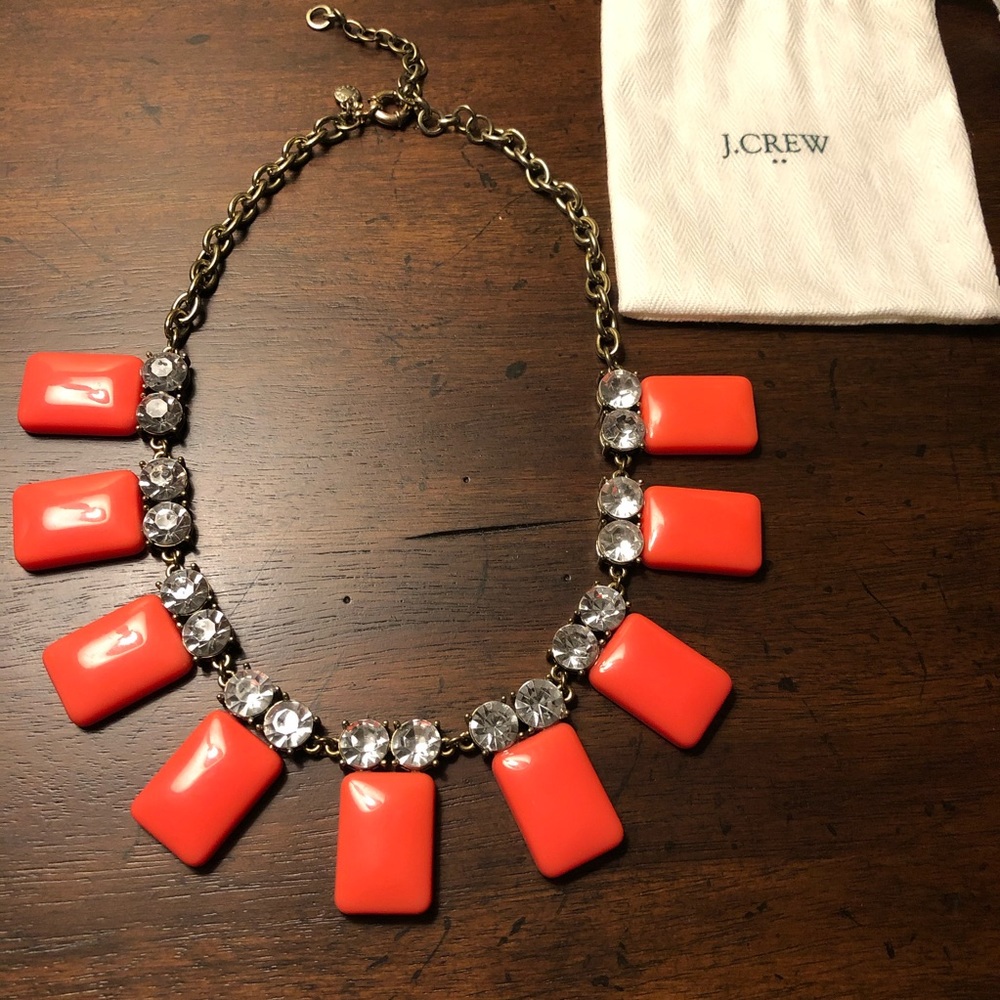 J. Crew coral necklace - Picture 4 of 4